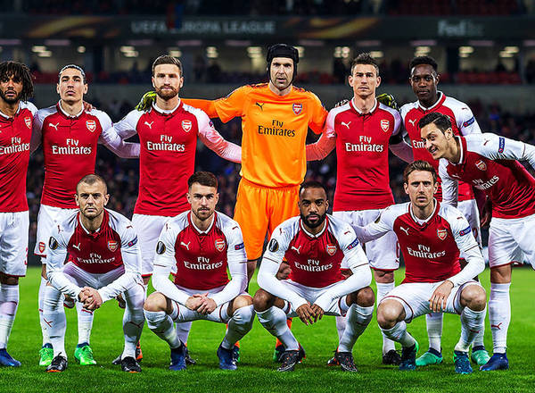 Temp. 17-18 | Sorteo de semifinales de la Europa League | 13-04-18 | Arsenal team