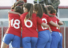 Temp 2018-2019 | Atlético de Madrid Femenino Juvenil A | Piña celebración