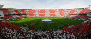 Tifo Atlético de Madrid - Málaga 