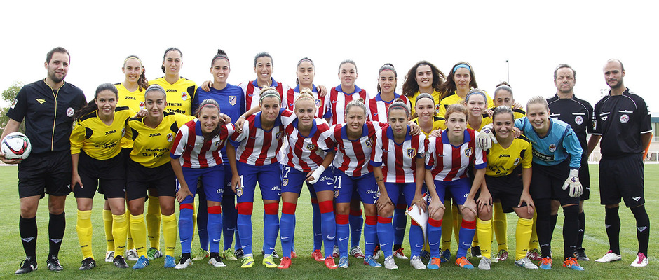 Partido de pretemporada: San Pio X - Atlético de Madrid Féminas.