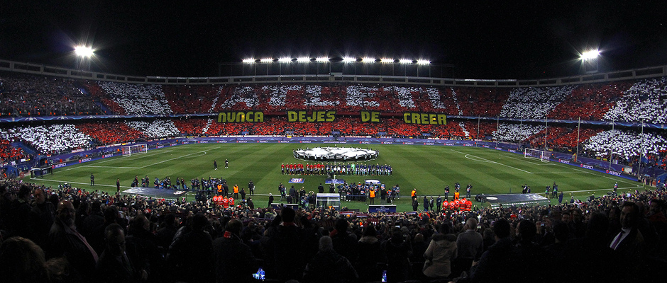 Temp. 2015-2016 | Atlético de Madrid - PSV | Calderón | Tifo