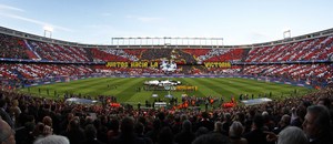 Temp. 2015-2016 | Atlético de Madrid - FC Barcelona | Tifo