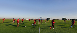 temporada 16/17. Entrenamiento matinal en Los Ángeles de San Rafael 14/07/2016
