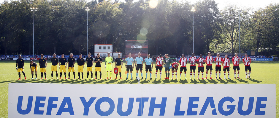UEFA YOUTH LEAGUE. PSV - Atlético de Madrid en Eindhoven