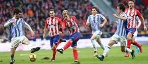 Temporada 17/18 | Atlético - Real Sociedad | Griezmann
