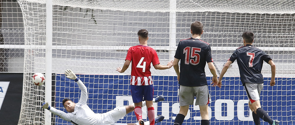 Temporada 17/18 | Copa del Rey Juvenil, semifinal | Atlético - Athletic | Dos Santos