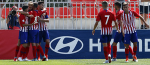 Temp. 18-19 | Atlético de Madrid B - Real Madrid Castilla | Darío Poveda | Celebración