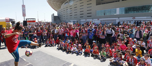 Temporada 18/19 | Atlético de Madrid - Celta | Día del Niño | Fan zone | Freestyler