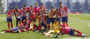 Temporada 19/20 | Atlético de Madrid Juvenil A - Levante | Copa del Rey | Celebración