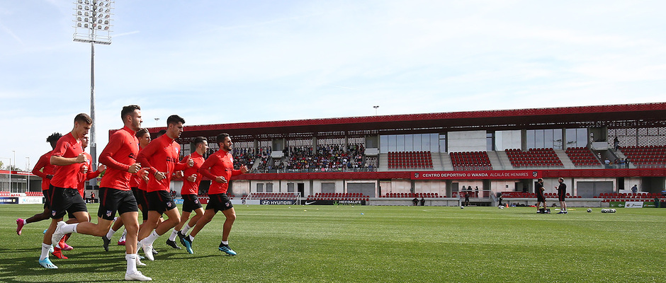 Temporada 19/20 | Entrenamiento del primer equipo en el Centro Deportivo Wanda Alcalá de Henares | Carrera continua