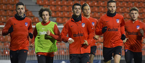 Temporada 19/20. Entrenamiento primer equipo en Majadahonda. 