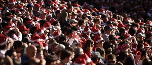 Temp. 25-26 | Atlético - Valencia | Grada con ambiente navideño