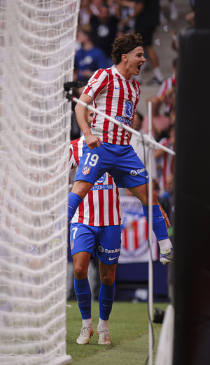 Temp. 25-26 | Atlético de Madrid - Real Madrid | Celebración Julián Alvarez