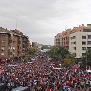 temp. 2015-2016 | Imágenes de ambiente en el Atlético de Madrid - Real Madrid