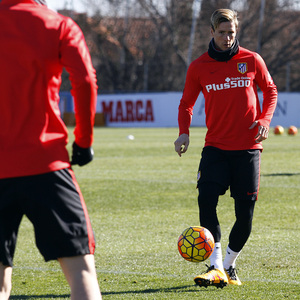 Temporada 2015-2016.Entrenamiento en la ciudad deportiva de Majadahonda 20-02-2016.