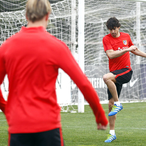 Temporada 2015-2016.Entrenamiento en la Ciudad Deportiva Wanda Atlético de Madrid  15-04-2016.