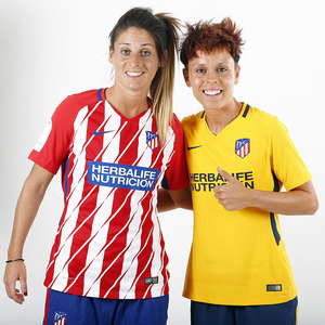 Temp. 17-18 | Sesión de fotos Atlético de Madrid Femenino. Amanda y Esther