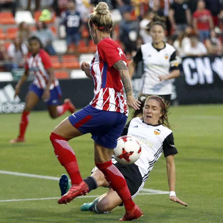 Temp 17/18 | Valencia - Atlético de Madrid Femenino | Vuelta de cuartos de final de la Copa de la Reina | Ángela Sosa