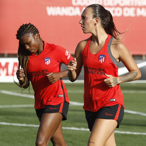 Temp. 19-20 | Entrenamiento Atlético de Madrid Femenino | Torrecilla y Ludmila