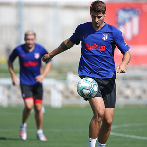 Temp. 19-20 | Entrenamiento en la Ciudad Deportiva Wanda de Majadahonda | Morata