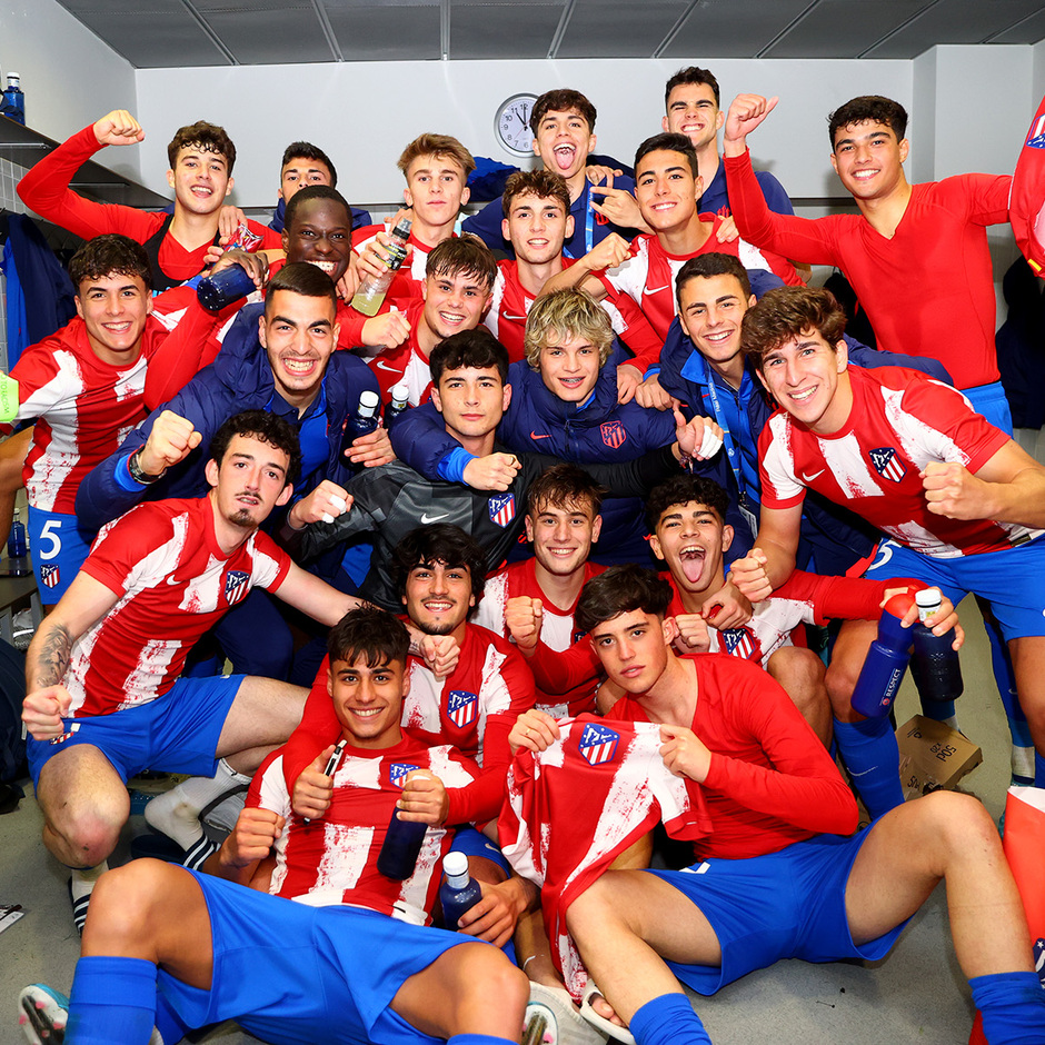 Temp. 21-22 | Youth League | Real Madrid - Atlético de Madrid Juvenil A | Vestuario