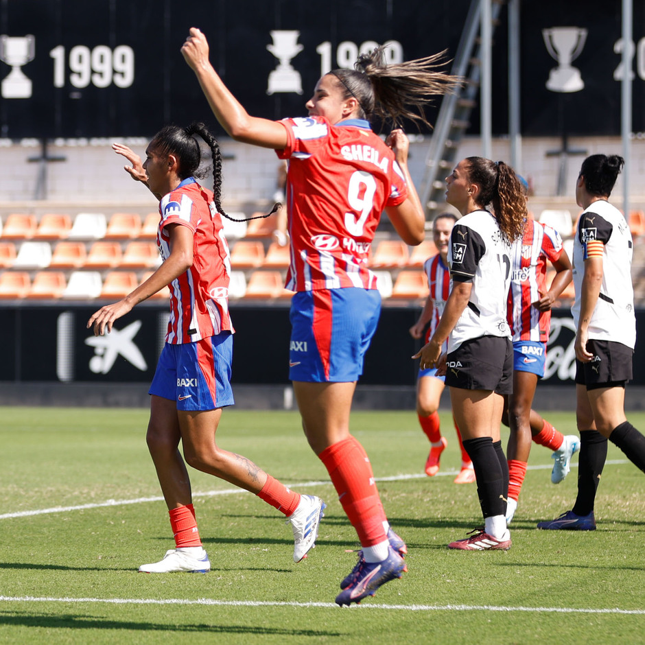 Temp 24-25 | Valencia-Atlético de Madrid Femenino | Celebración Sheila