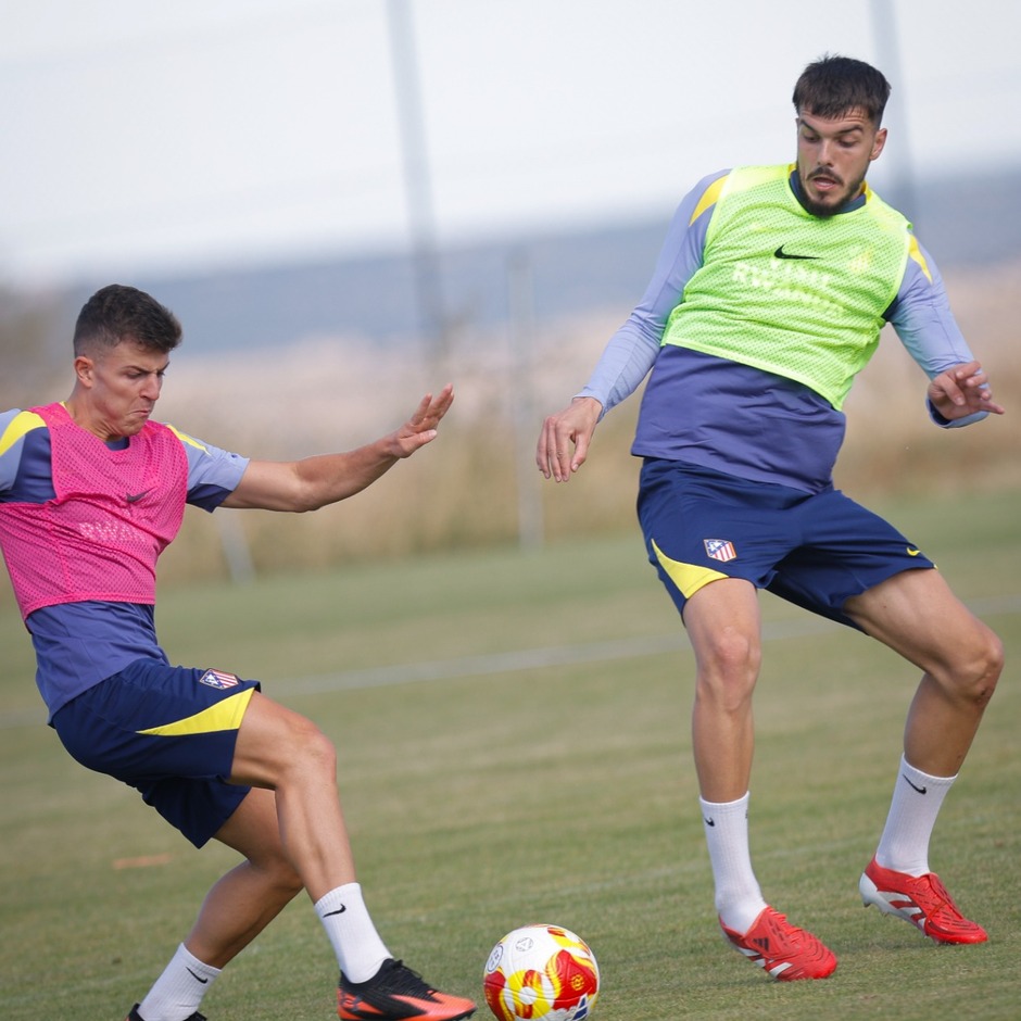 Entreno Atlético Madrileño en Los Ángeles de San Rafael
