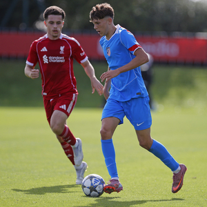 Temp. 25-26 | UEFA Youth League | Liverpool - Atlético de Madrid Juvenil A | Sergio Esteban