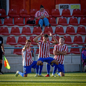 Temp. 25-26 | Atlético de Madrid Juvenil A - USG | Youth League | Celebración