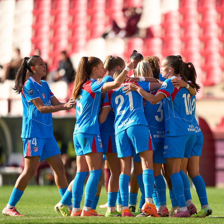 Temp. 25-26 | DUX Logroño - Atlético de Madrid Femenino | Piña celebración