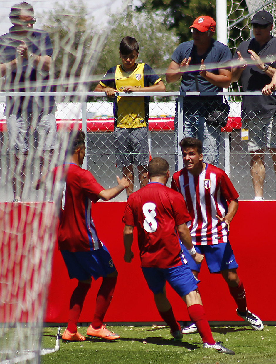 Temporada 15/16. Atlético de Madrid Juvenil de Honor - Levante UD Copa del Rey Juvenil