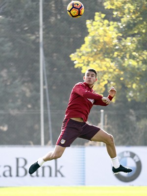 Temporada 2016-2017. Entrenamiento en la ciudad deportiva Wanda Atlético de Madrid 28_10_2016.Lucas.