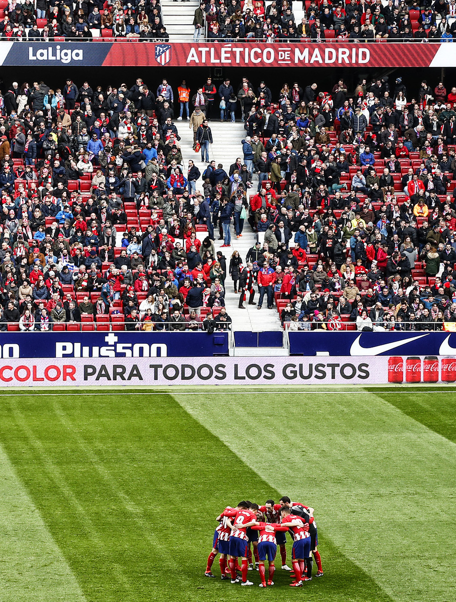 temporada 17/18. Partido Wanda Metropolitano. Atlético Las Palmas. Alex
