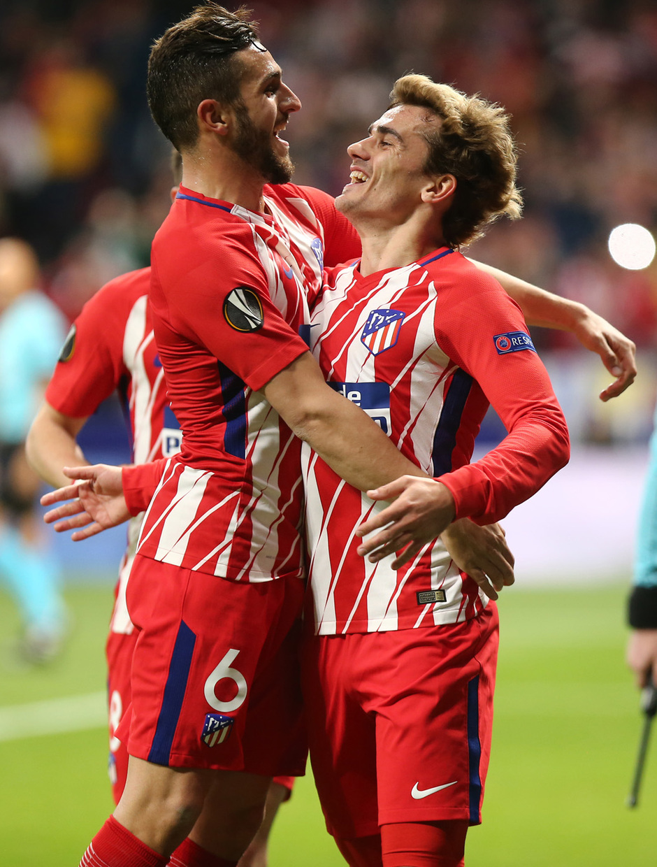 Temp. 17-18 | Atlético de Madrid - Sporting de Portugal | 05-04-2018 | Griezmann celebración