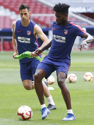 Temporada 18/19 | 24/08/2018 | Entrenamiento en el Wanda Metropolitano | Thomas