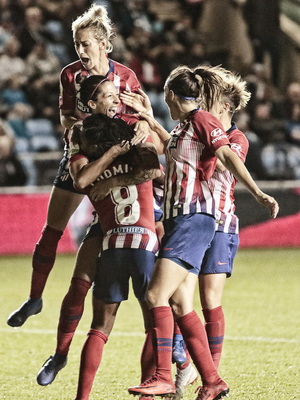Temporada 18/19 | La otra mirada Manchester City - Atlético de Madrid Femenino | ´Celebración