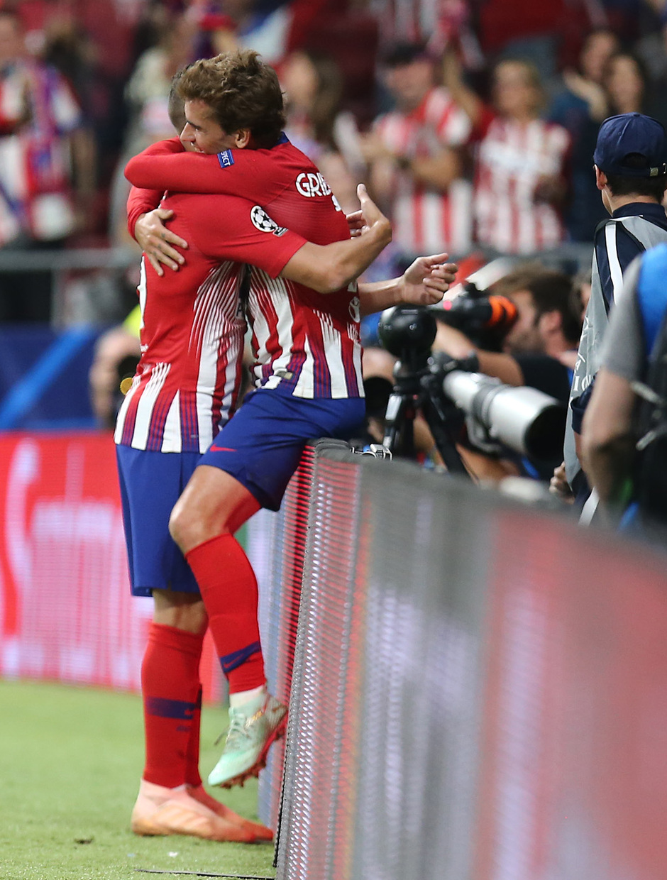 Temporada 2018-2019 | Atlético de Madrid - Brujas | Koke y Griezmann