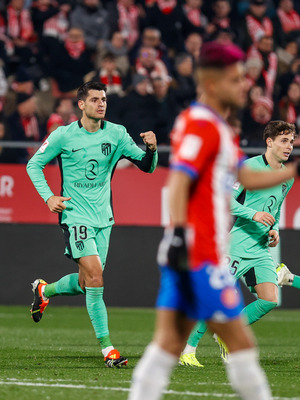 Temp. 23-24 | Girona - Atlético de Madrid | Morata celebración