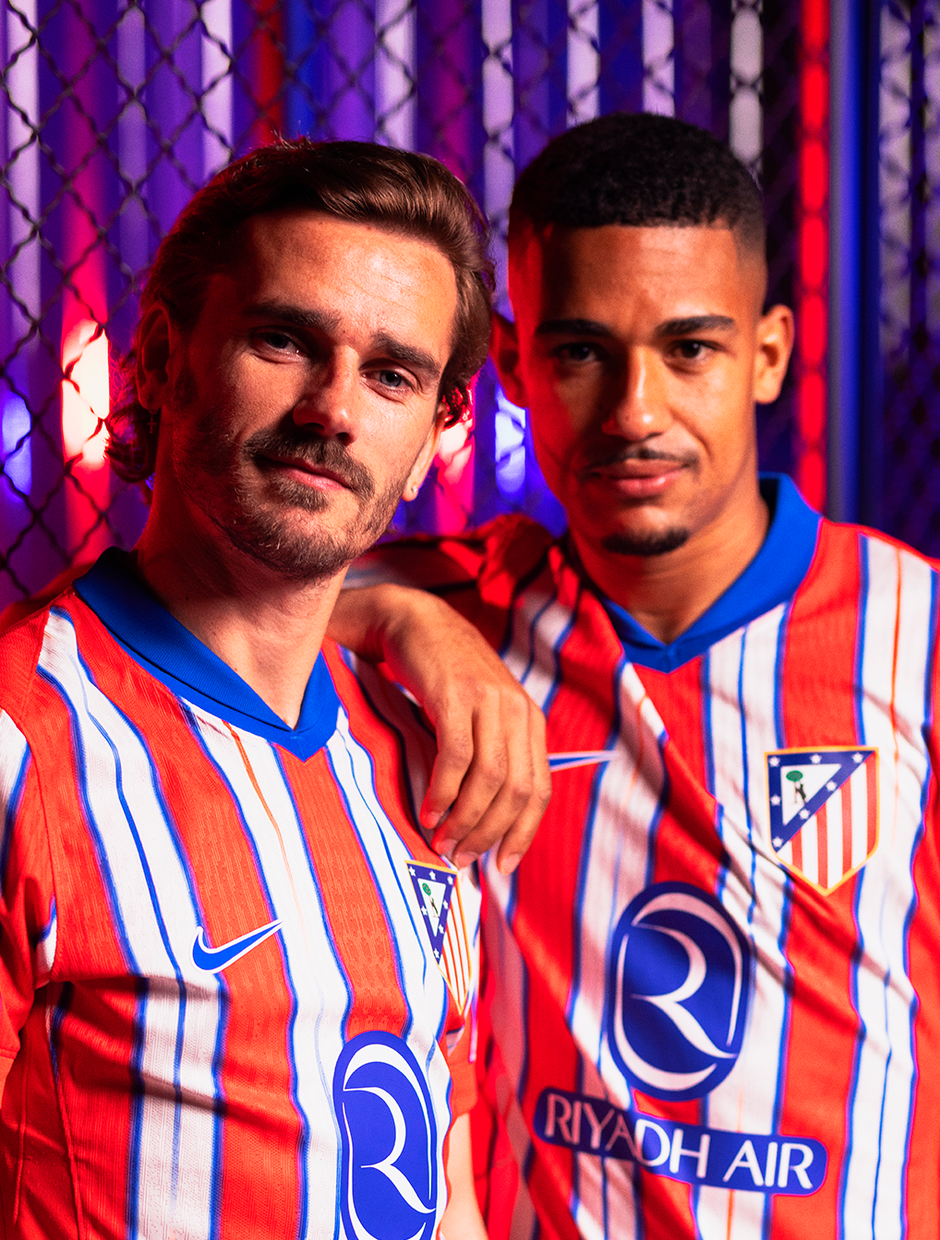 Nueva equipación 24-25. Lino y Griezmann