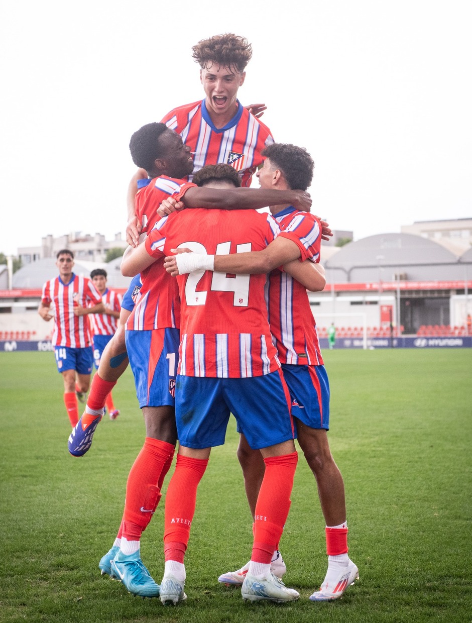 Temp. 24-25 | Atlético de Madrid Juvenil A - Leipzig | Celebración Romeo