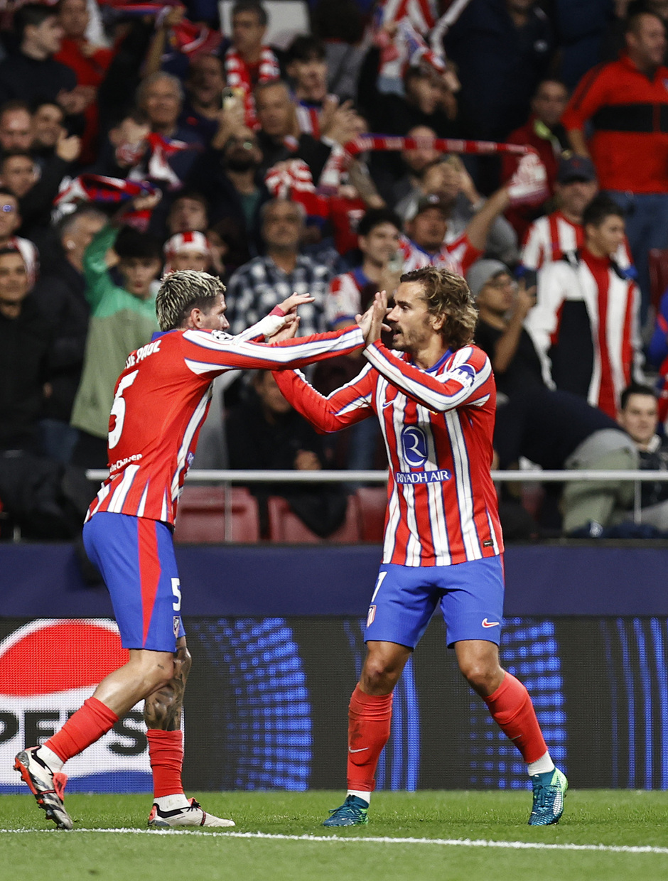 Temp. 24-25 | Atlético de Madrid - Leipzig | Celebración Griezmann