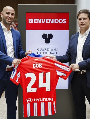 Guardians Of The Ball, new sponsor of Atlético de Madrid