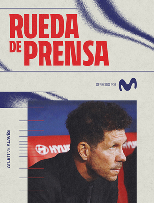 Rueda de prensa de Simeone previa al Atleti-Alavés