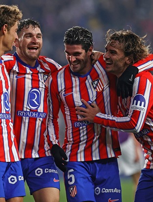 El Valladolid-Atleti, en imágenes