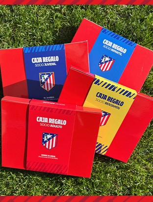 Regala el alta de socio del Atleti dentro de un welcome pack sorpresa