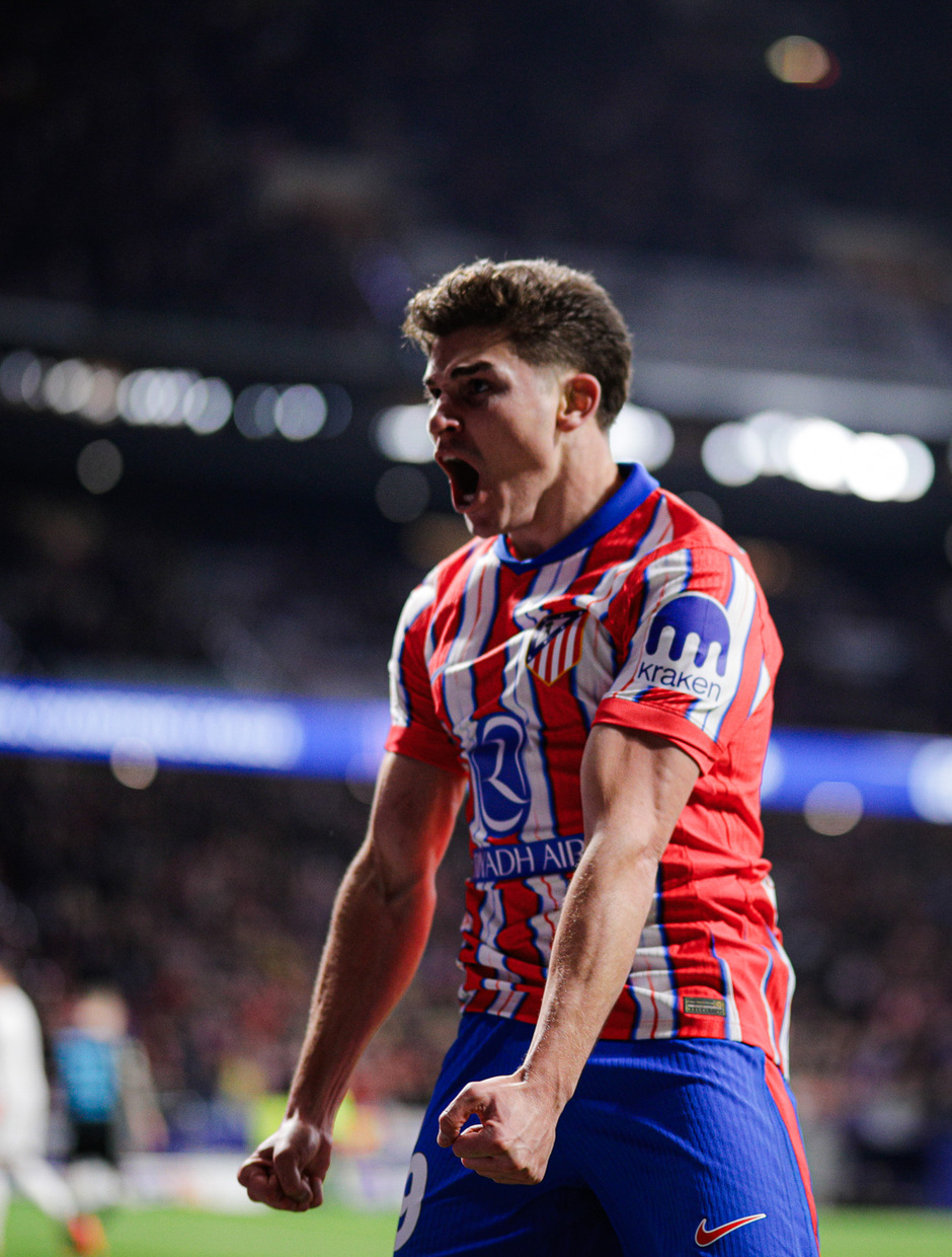 Temp. 24-25 | Champions League | Atlético de Madrid - Bayer Leverkusen | Celebración Julián Alvarez