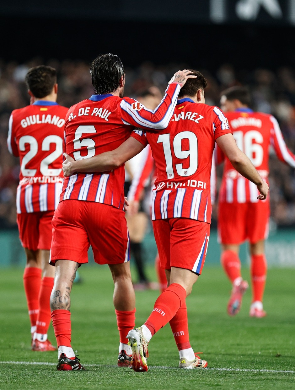 Temp. 24-25 | Valencia - Atlético | Gol Julián Alvarez