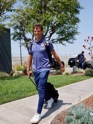 Llegada a Los Ángeles | Azpilicueta