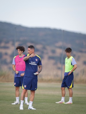 Entreno Atlético Madrileño en Los Ángeles de San Rafael