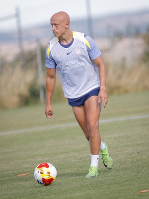 Entreno Atlético Madrileño en Los Ángeles de San Rafael